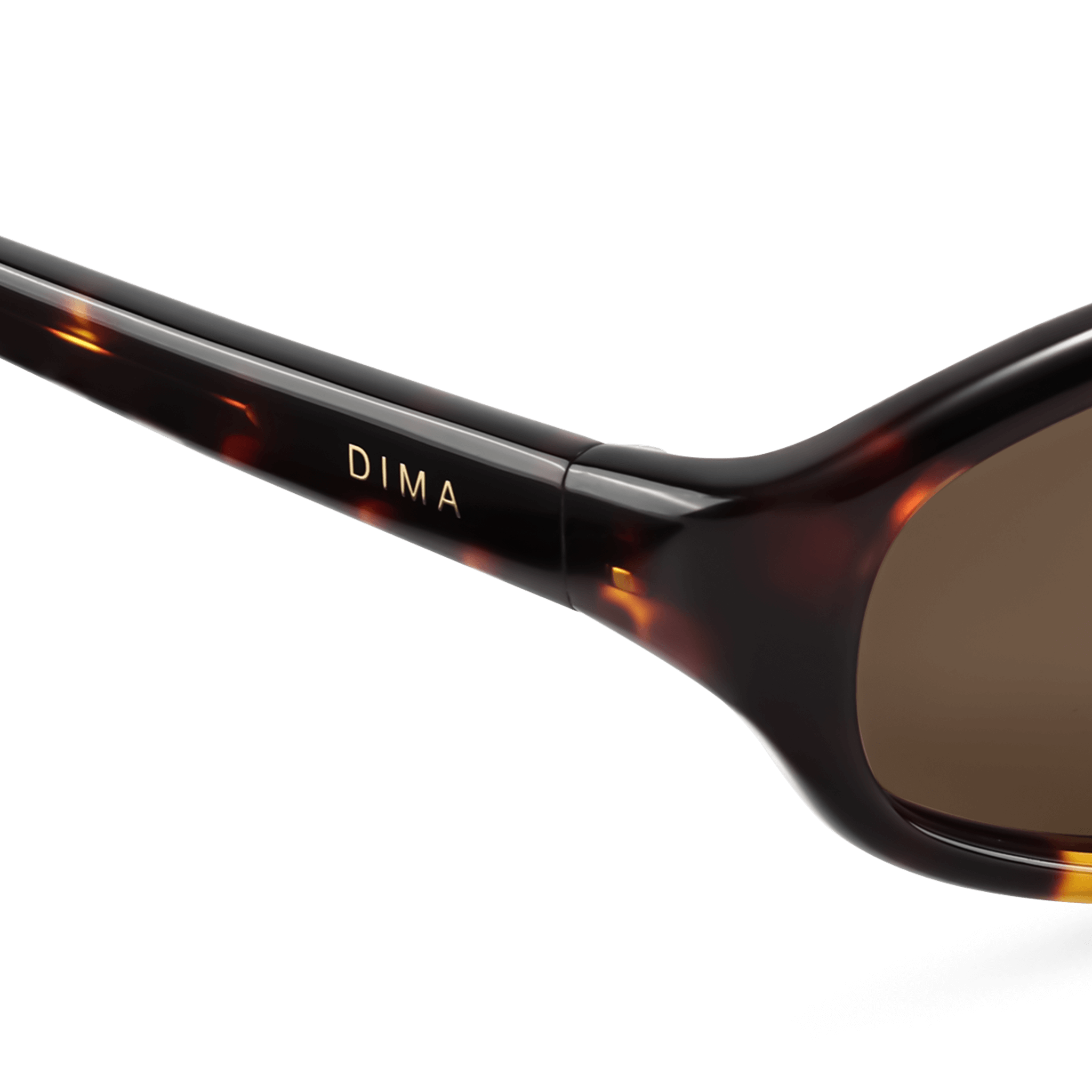 Dima Sunglasses Verve Dark Tortoise Frame Brown Lens 5