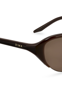 Dima Sunglasses Veyra Brown Frame Brown Lens 5