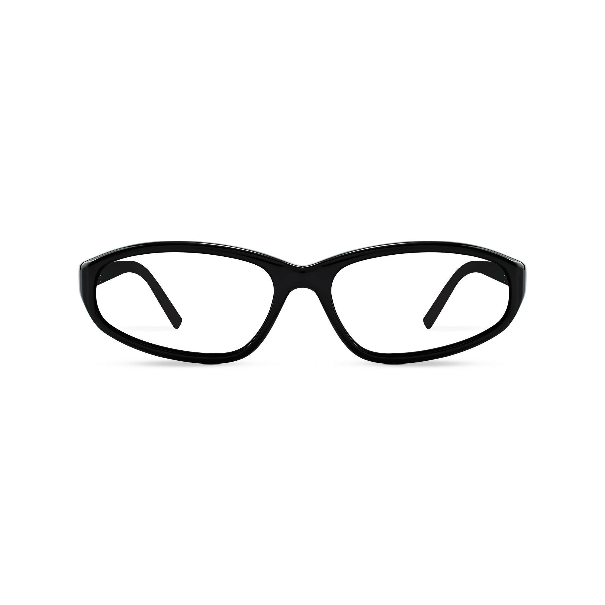 Verve Black Frame Glasses