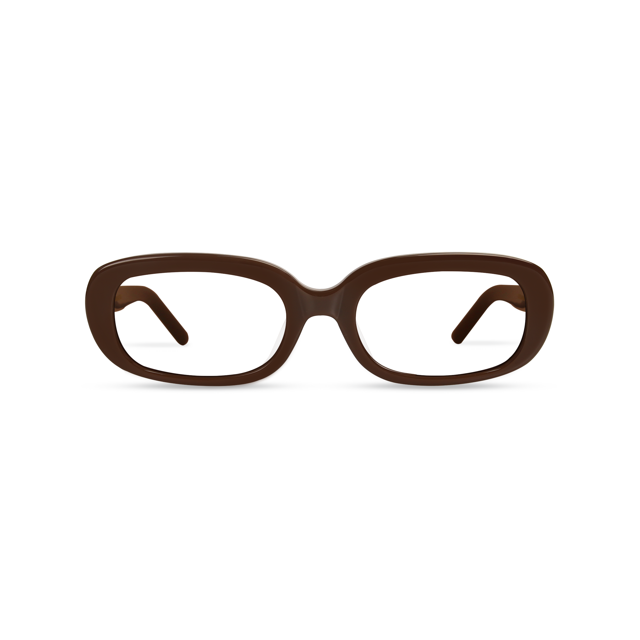 Dima Violet Brown Frame Glasses 1