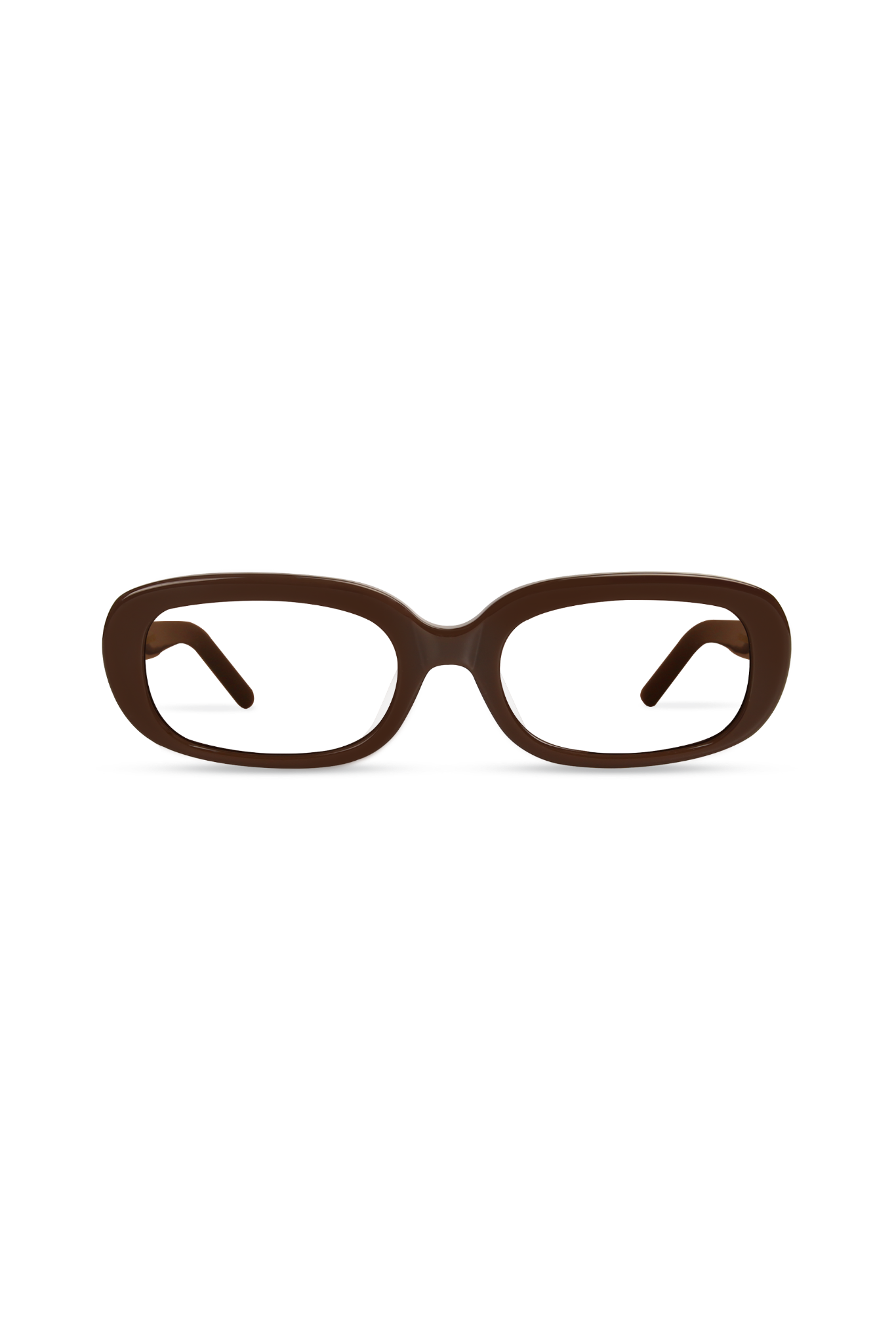 Violet Brown Frame Glasses