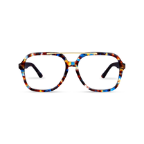 Dima Vista Blue Tortoise Frame Glasses 1