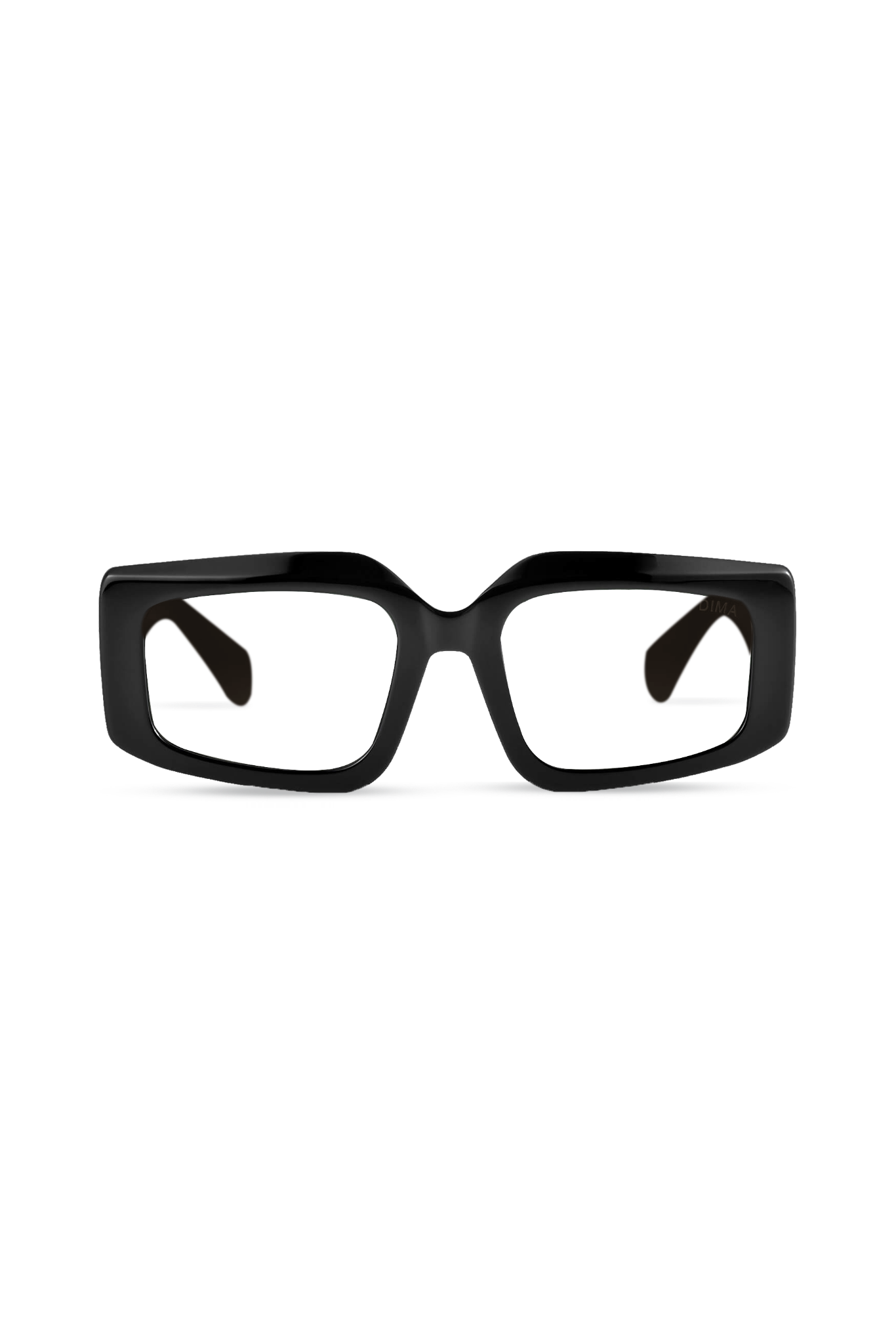 Vivid Black Frame Glasses