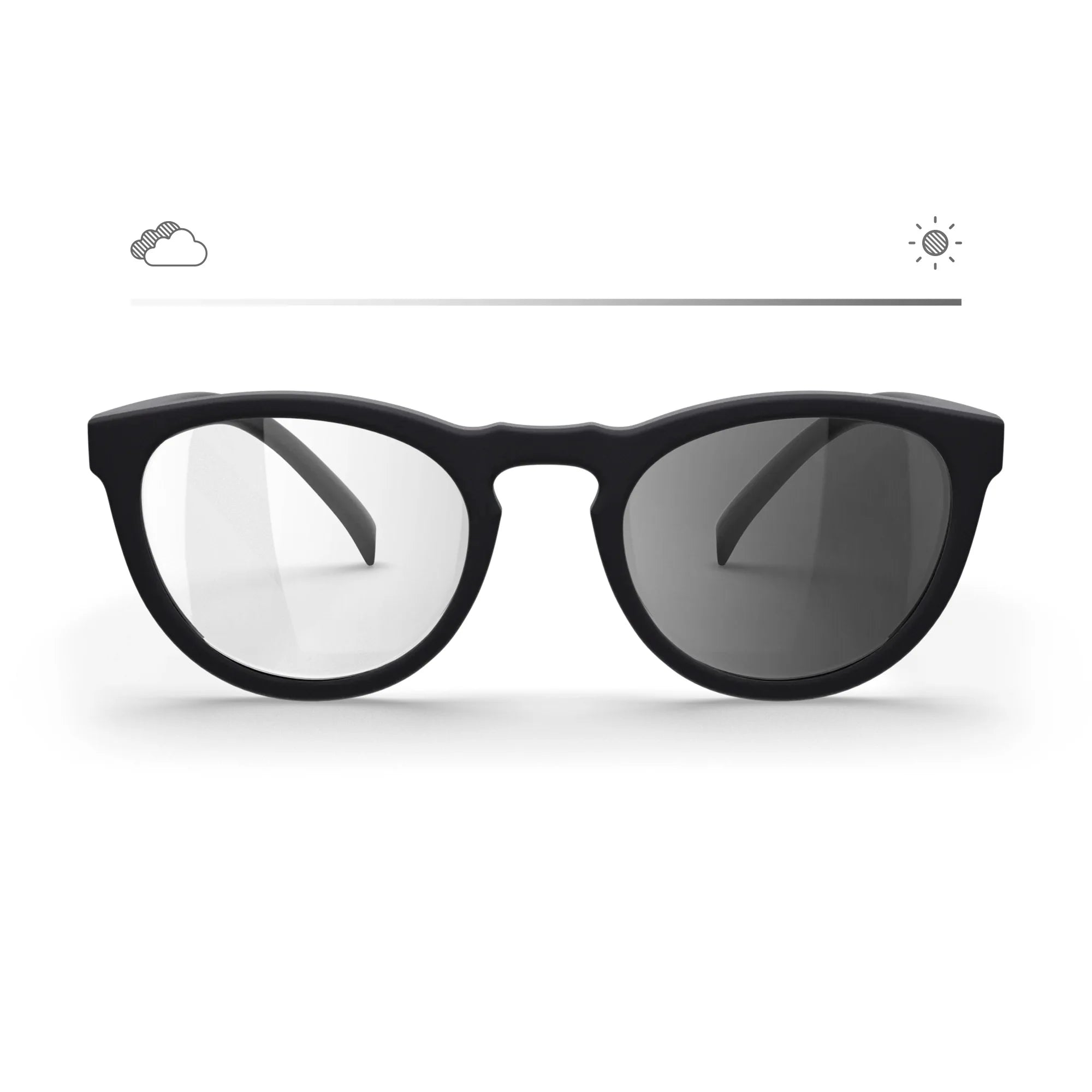 Progressive Photochromic Glasses
