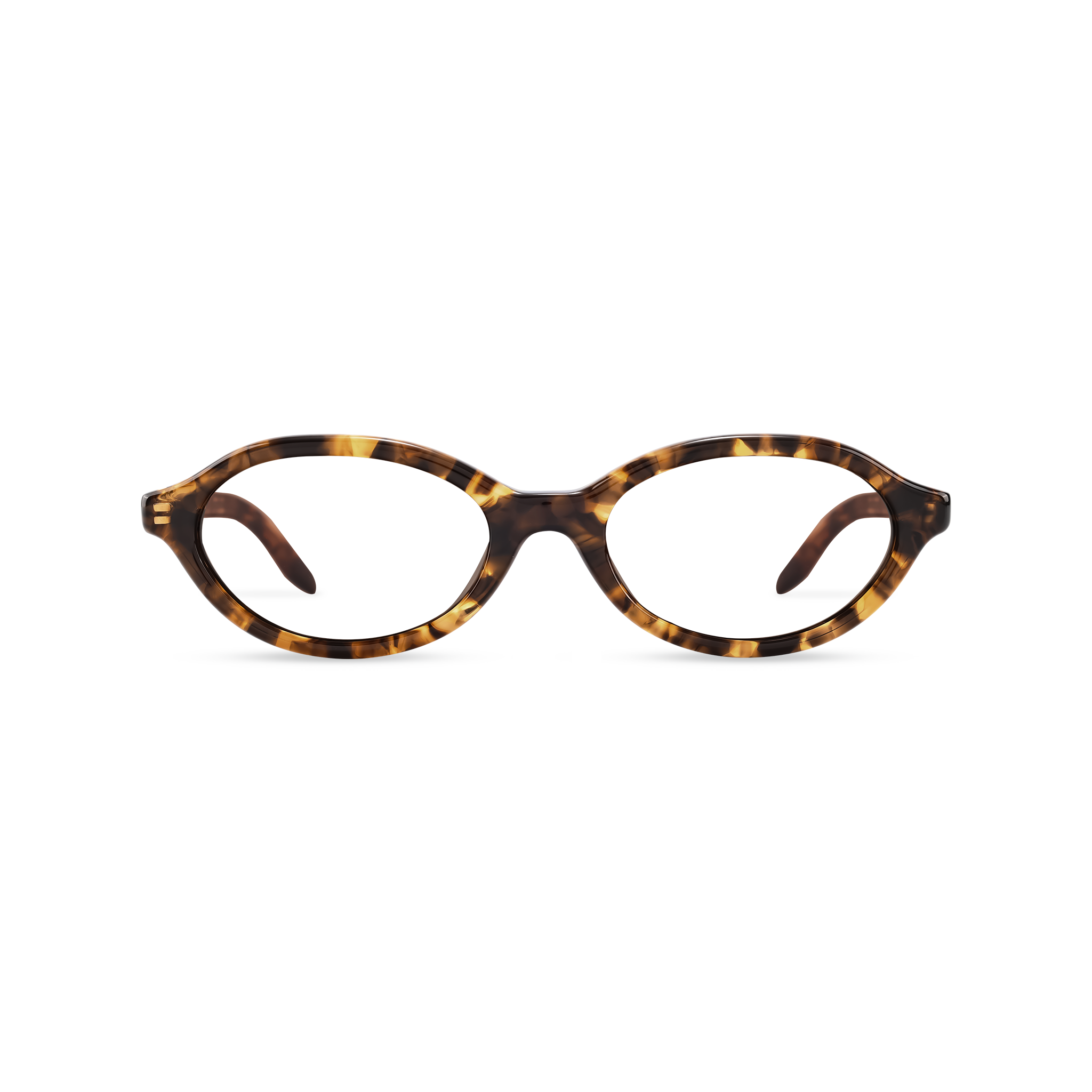 Tess Dark Amber Tortoise Frame Glasses