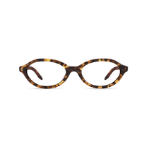 Tess Dark Amber Tortoise Frame Glasses