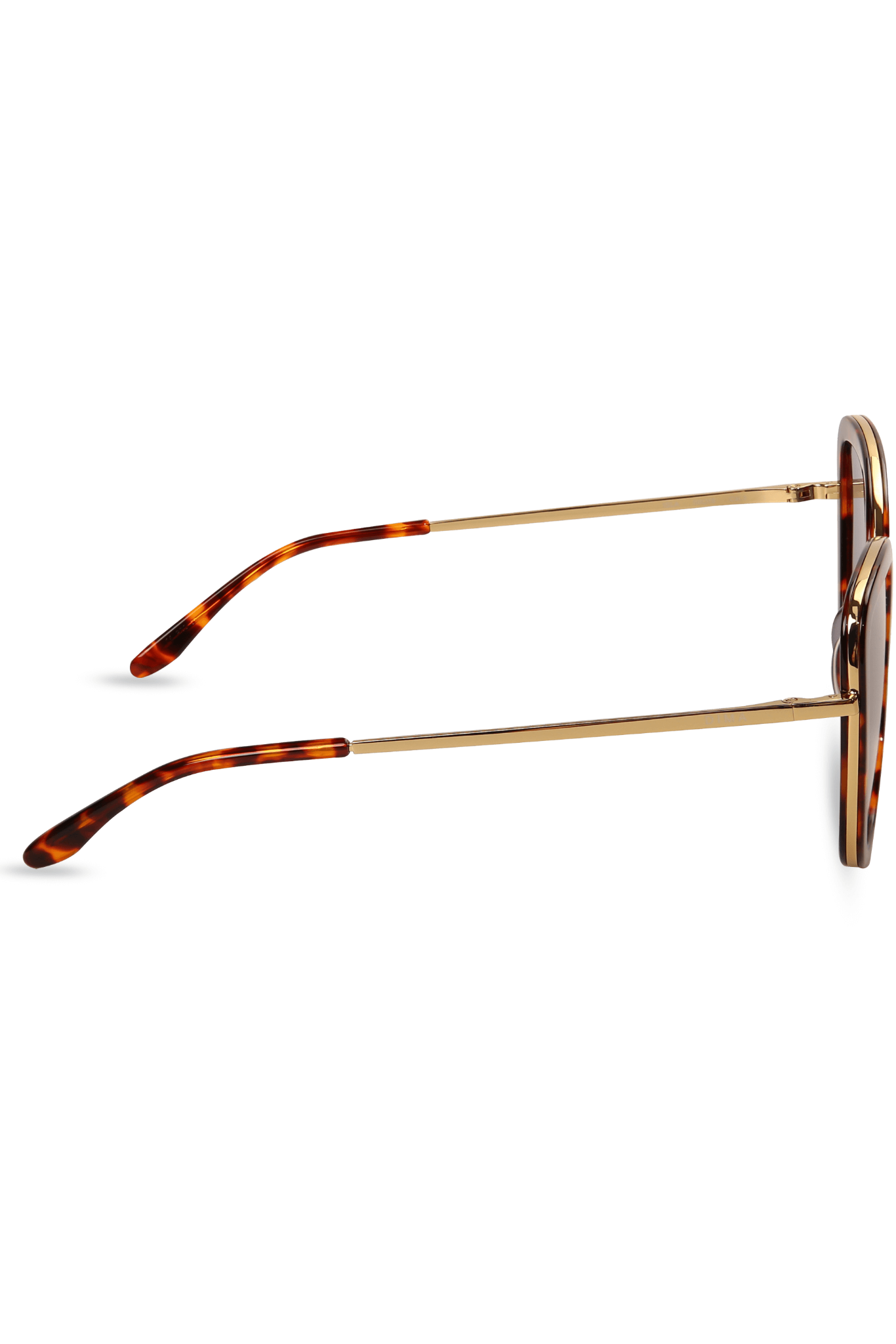 dima sunglass Isla gold dark tortoise frame dark blue lens 3