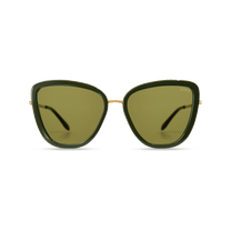 dima sunglass Isla gold olive frame olive lens 1