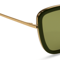 dima sunglass Isla gold olive frame olive lens 4