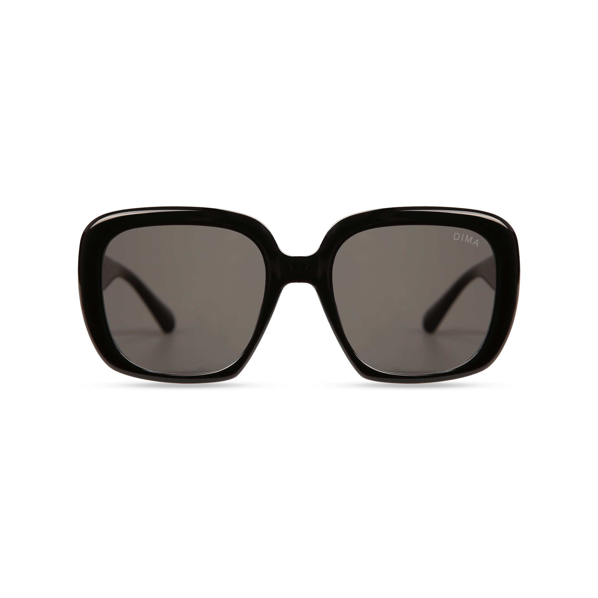 dima sunglass amelia black frame grey lens 1