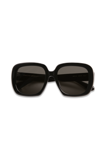 dima sunglass amelia black frame grey lens 5