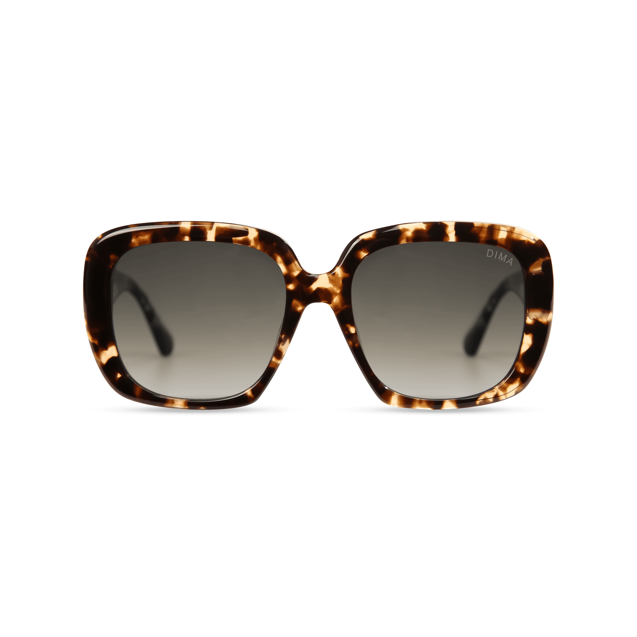 dima sunglass amelia blonde tortoise frame grey gradient lens 1