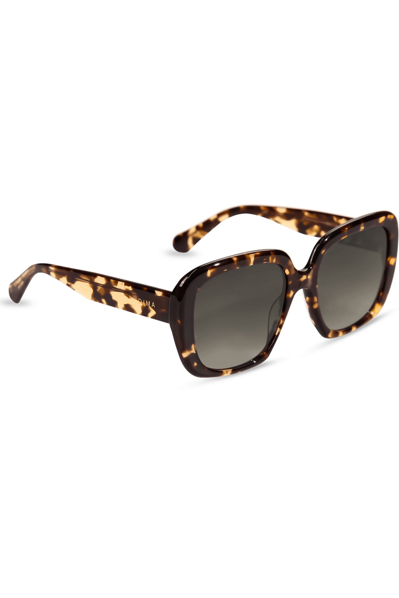 dima sunglass amelia blonde tortoise frame grey gradient lens 2