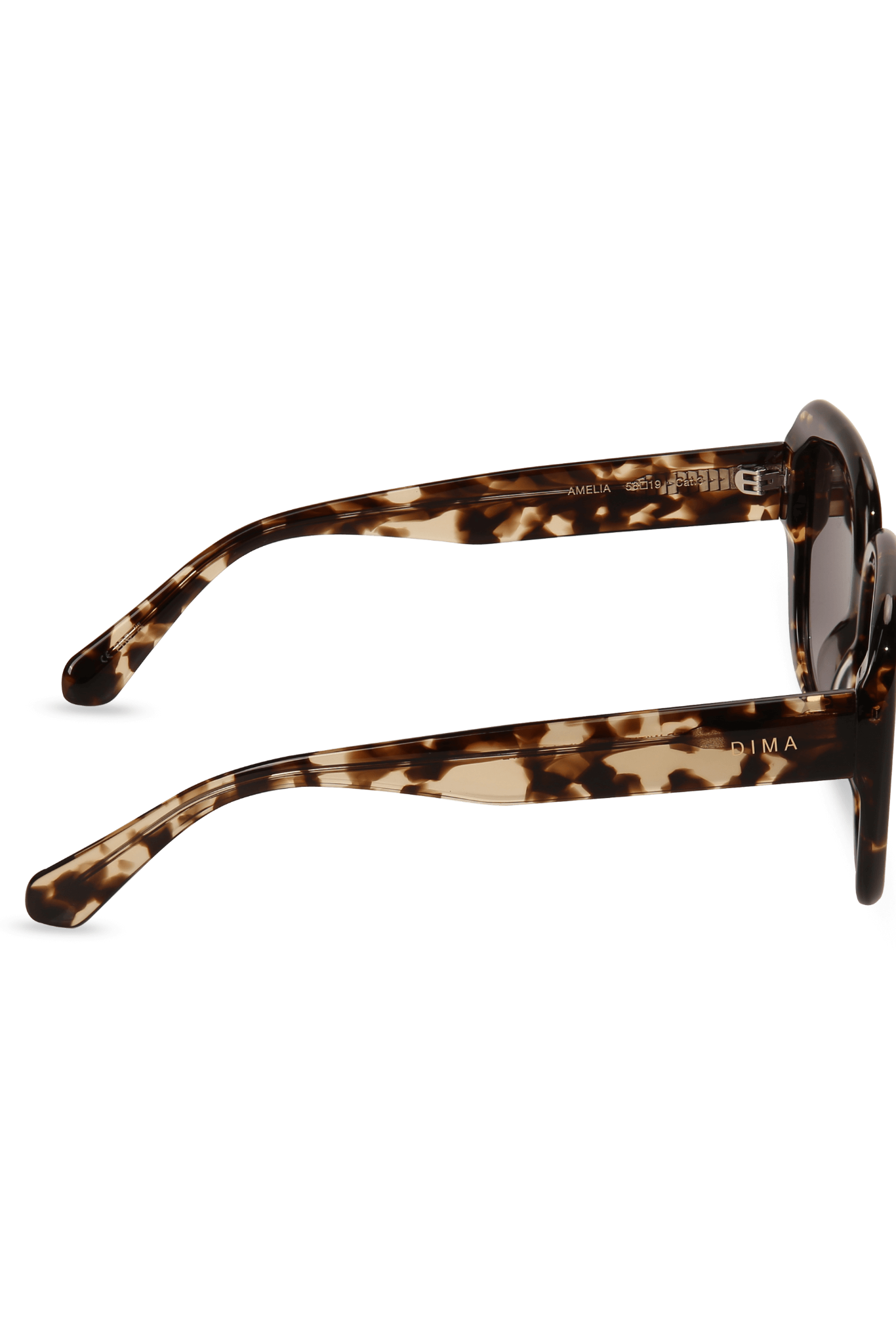 dima sunglass amelia blonde tortoise frame grey gradient lens 3
