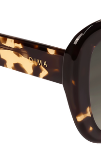 dima sunglass amelia blonde tortoise frame grey gradient lens 4