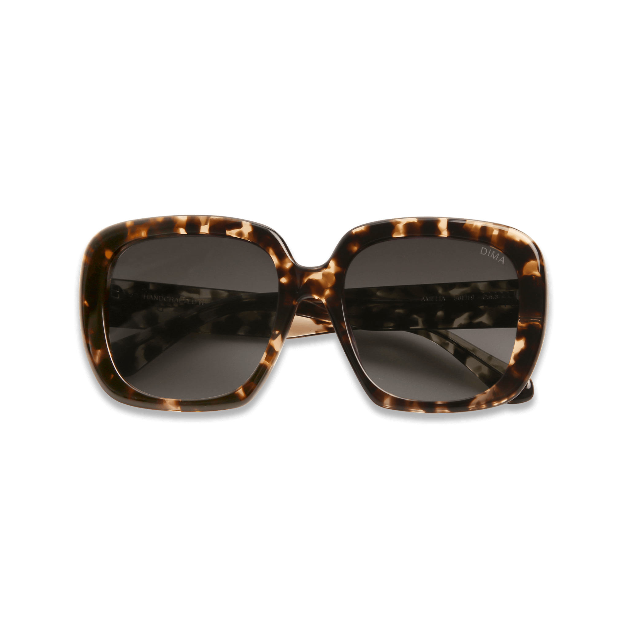 dima sunglass amelia blonde tortoise frame grey gradient lens 5