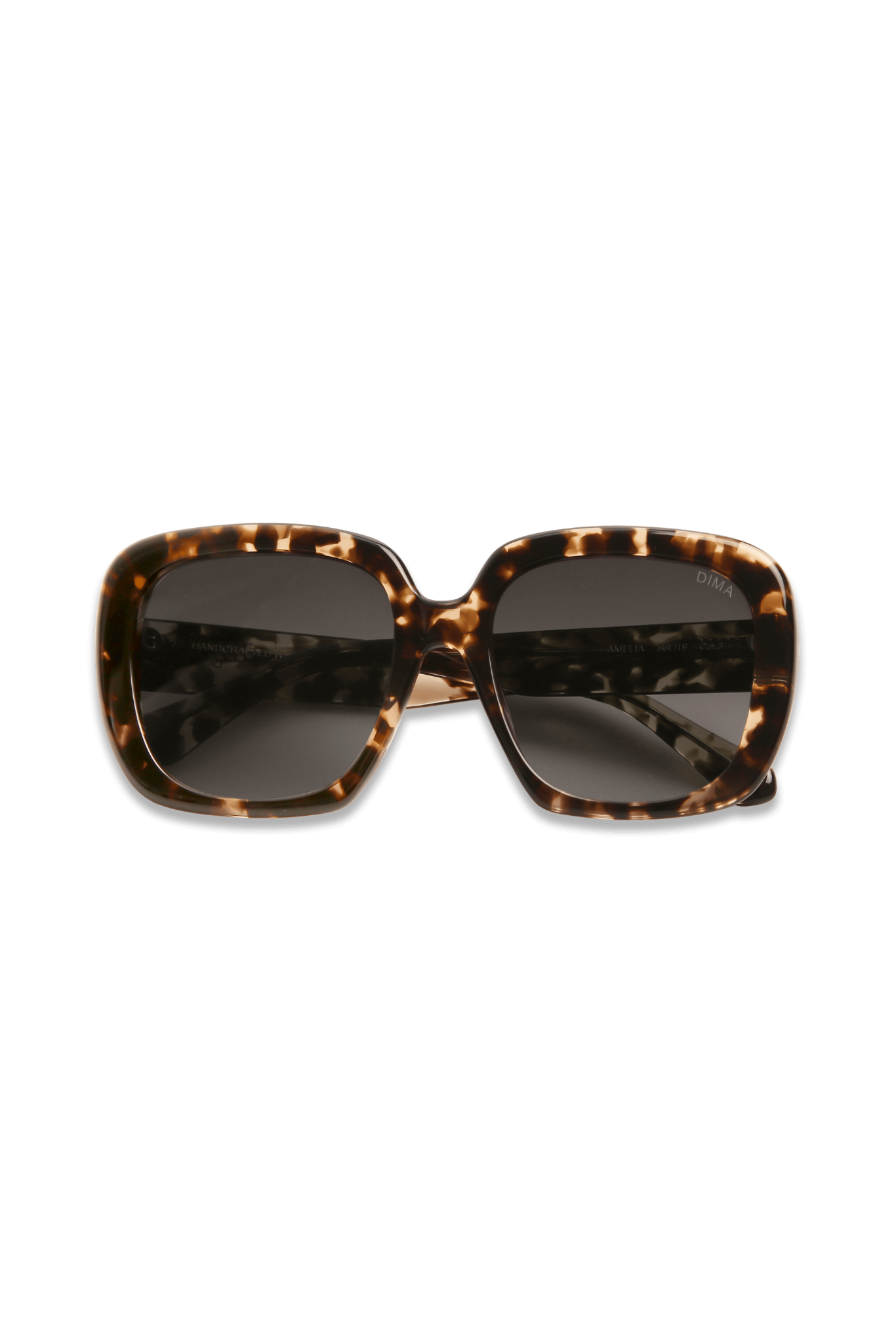 dima sunglass amelia blonde tortoise frame grey gradient lens 5