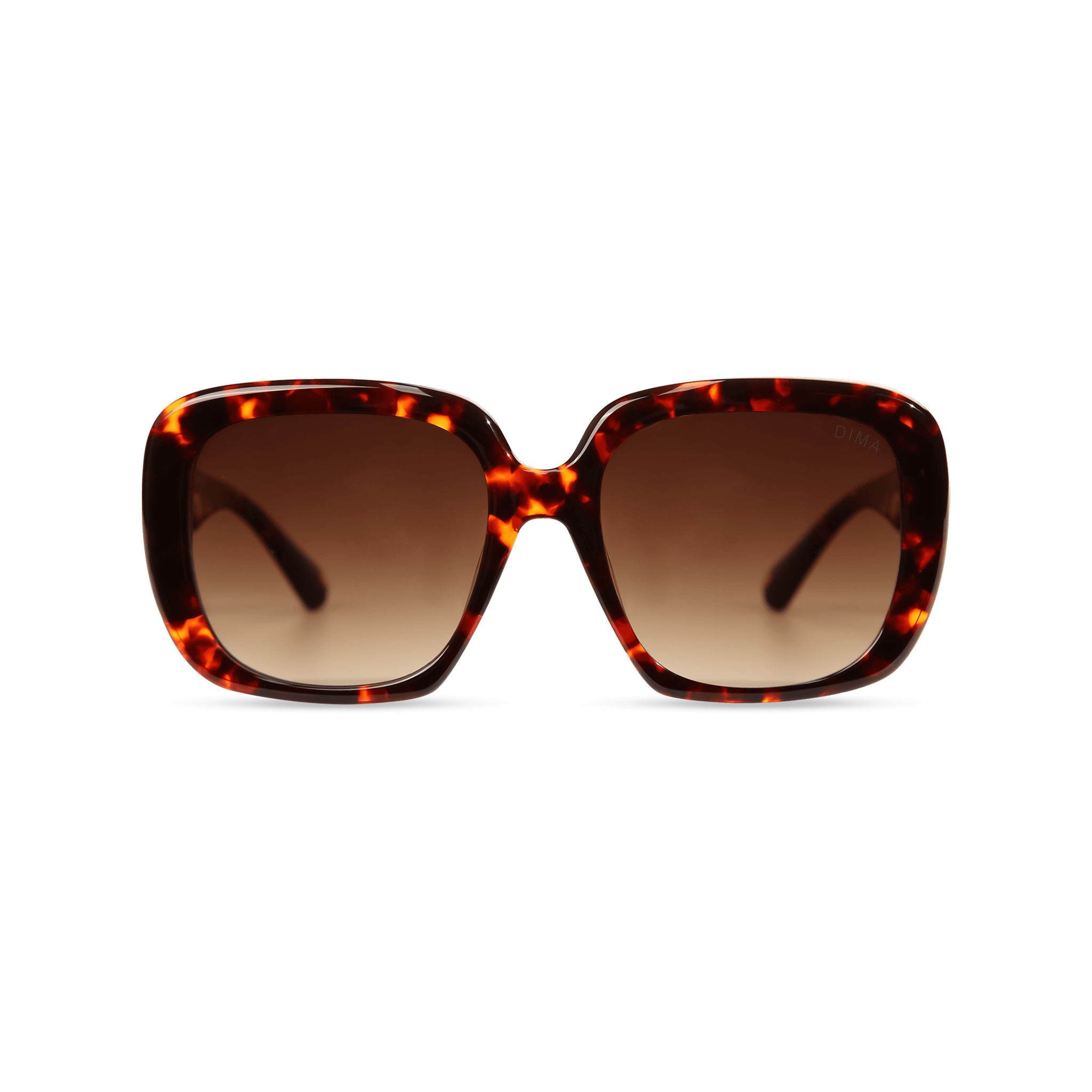 dima sunglass amelia havana frame brown gradient lens 1