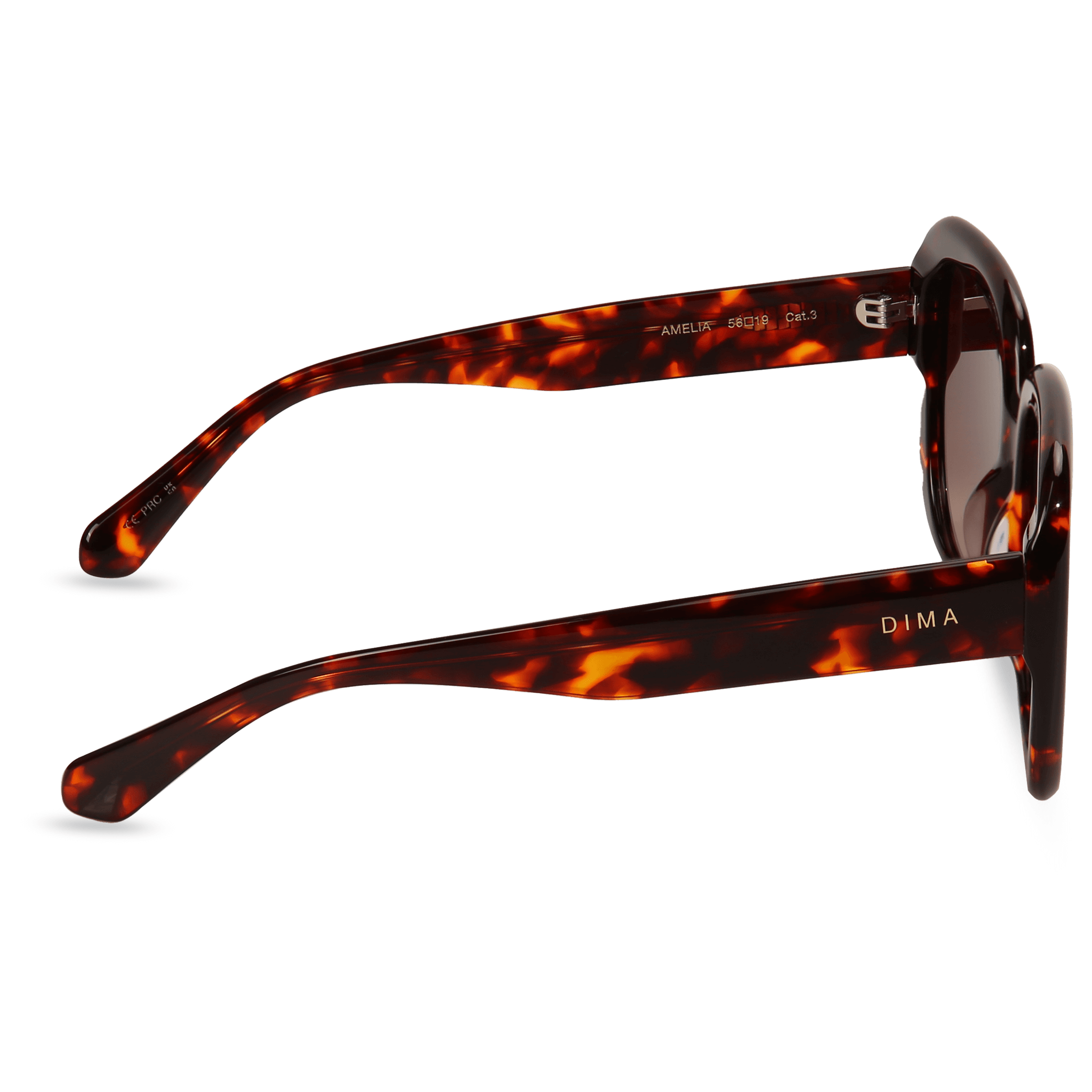 dima sunglass amelia havana frame brown gradient lens 3