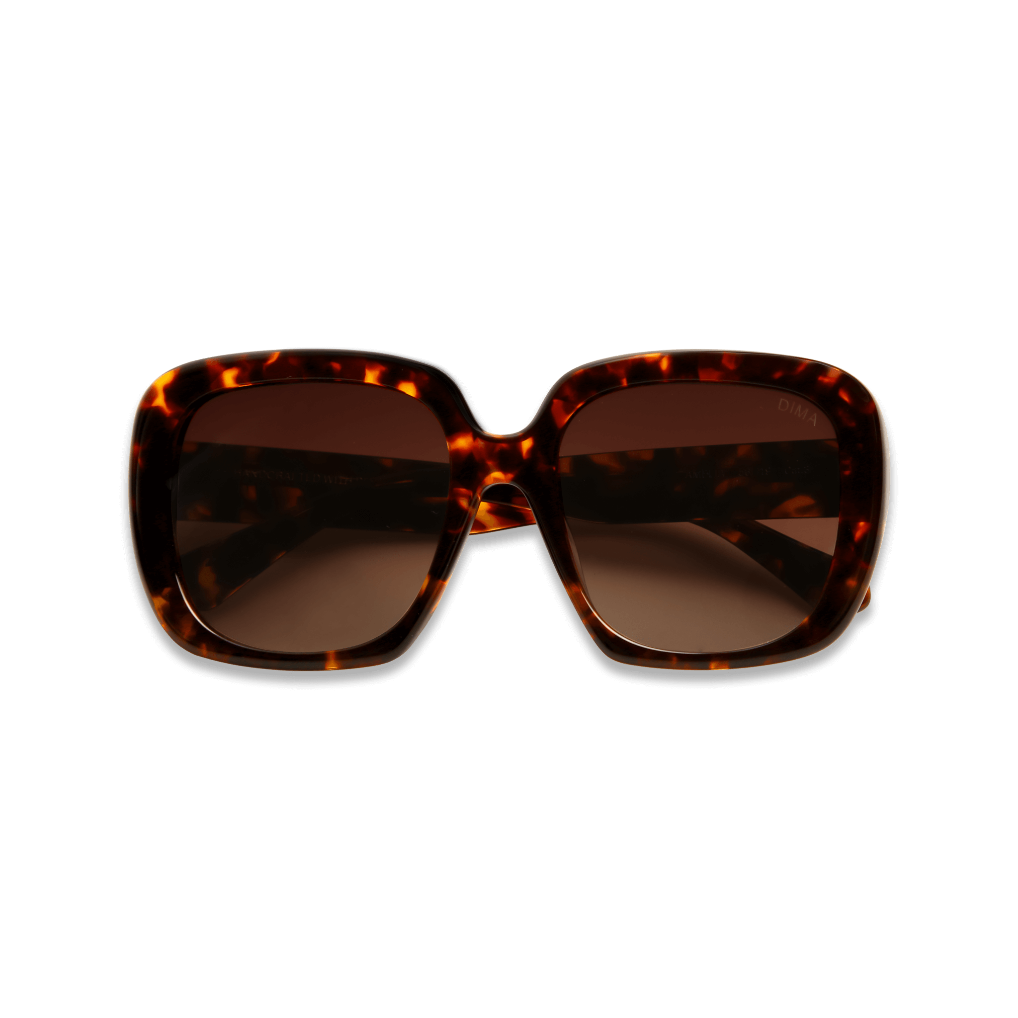 dima sunglass amelia havana frame brown gradient lens 5