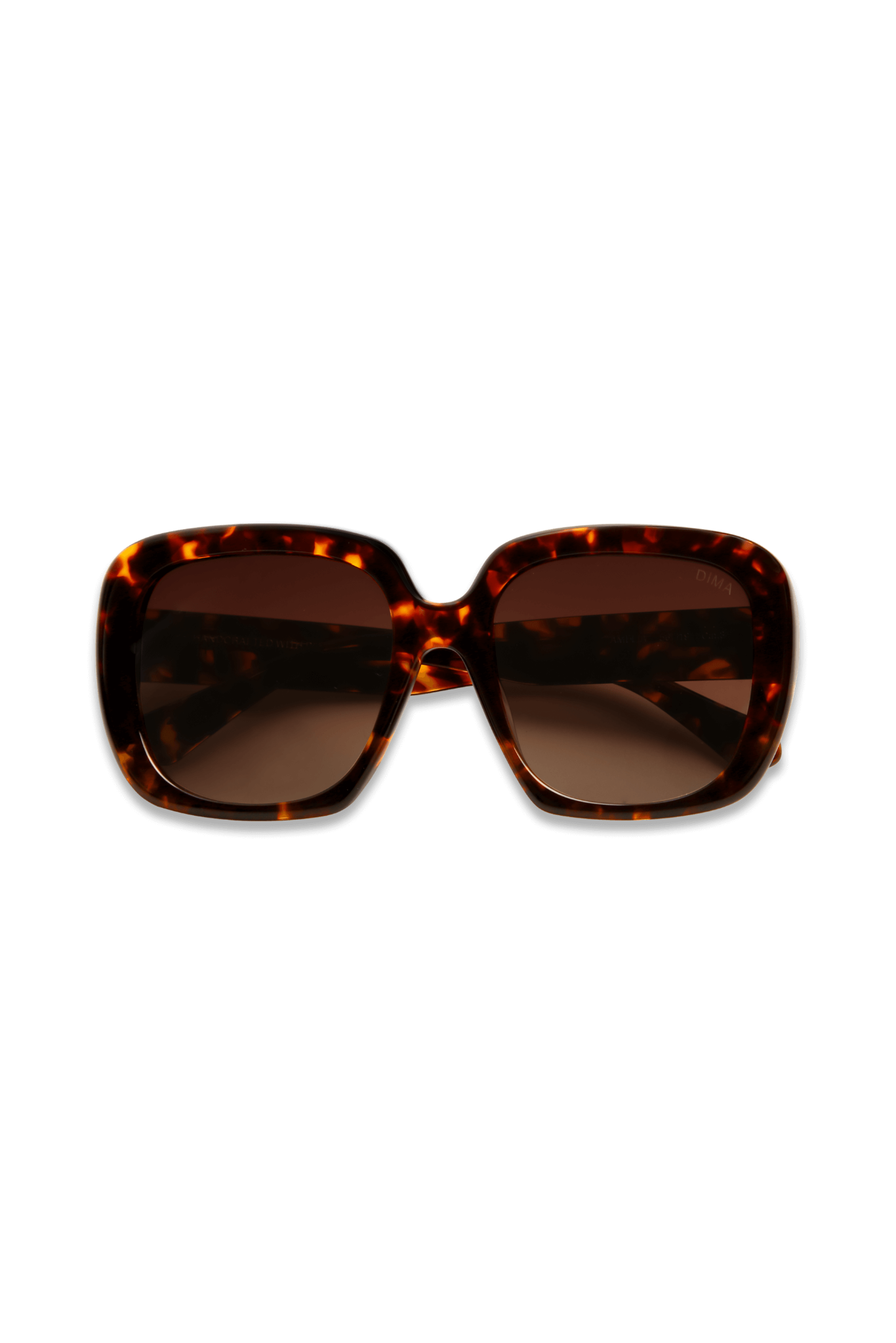 dima sunglass amelia havana frame brown gradient lens 5