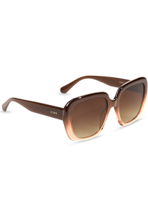 dima sunglass amelia milky brown gradient frame brown gradient lens 2