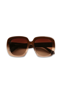 dima sunglass amelia milky brown gradient frame brown gradient lens 5