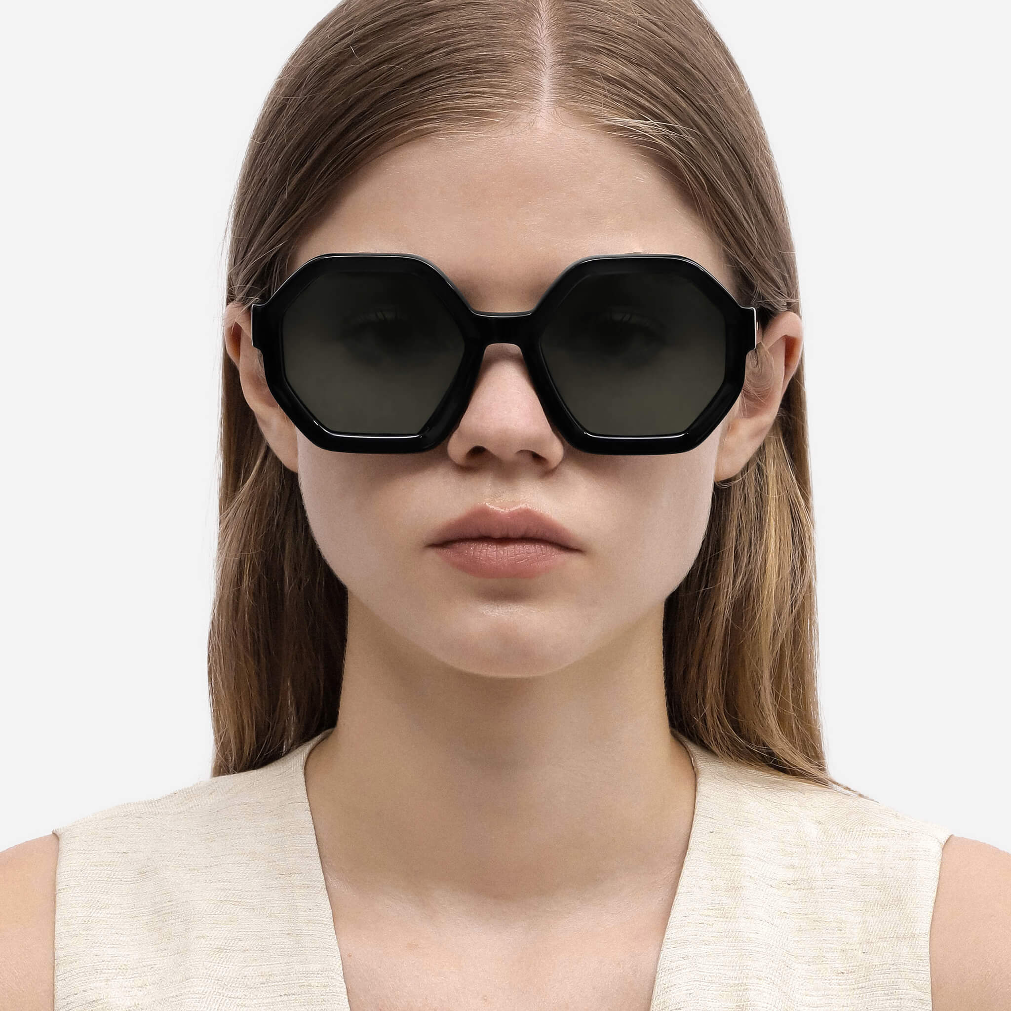 dima sunglass aria black frame grey lens model 1