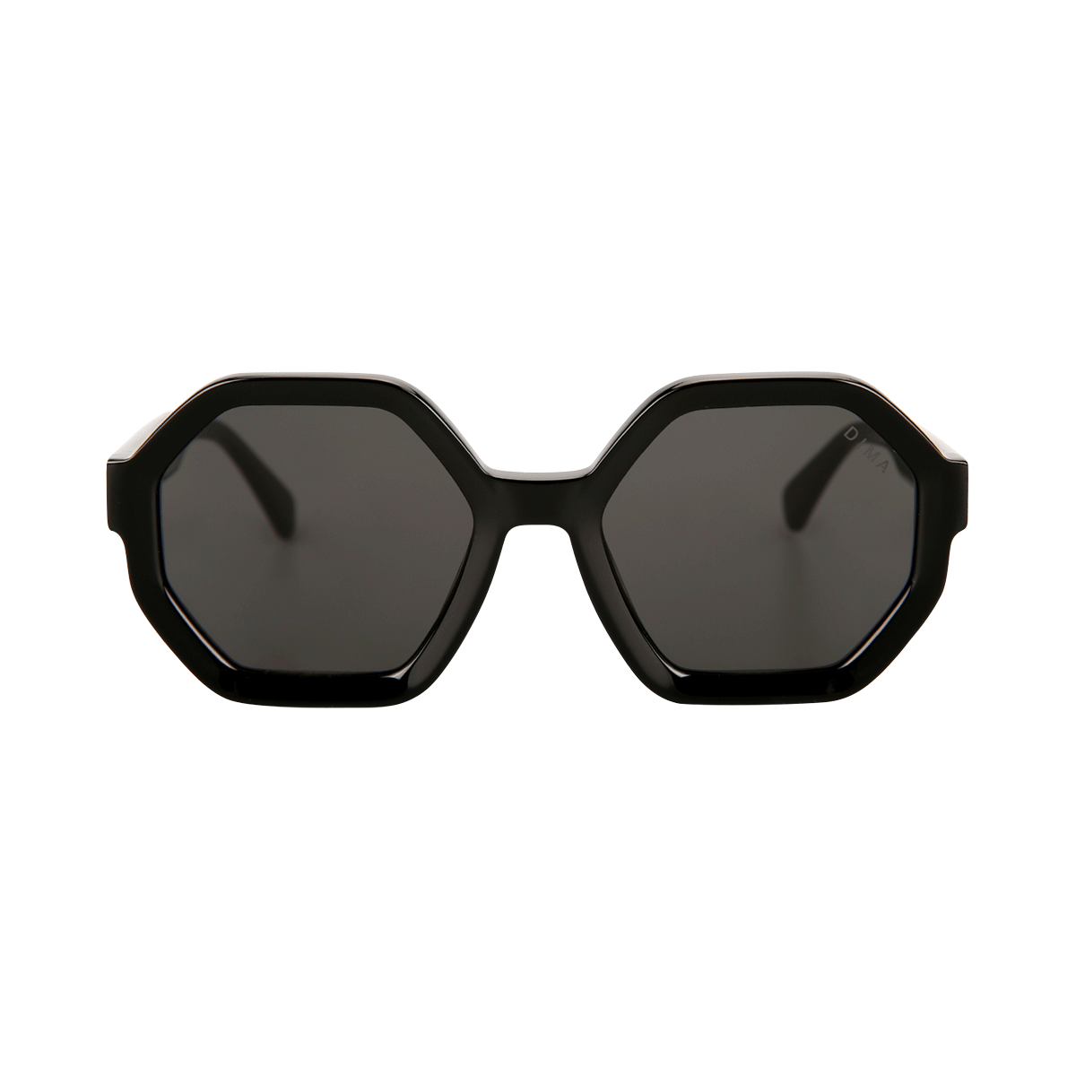 dima sunglass aria black frame grey lens 1