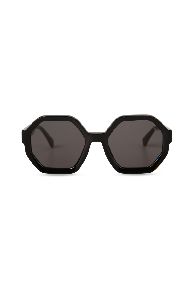 dima sunglass aria black frame grey lens 1