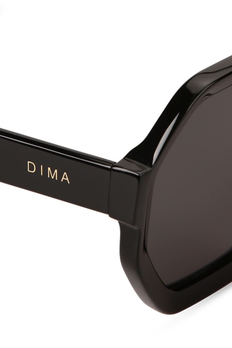 dima sunglass aria black frame grey lens 4