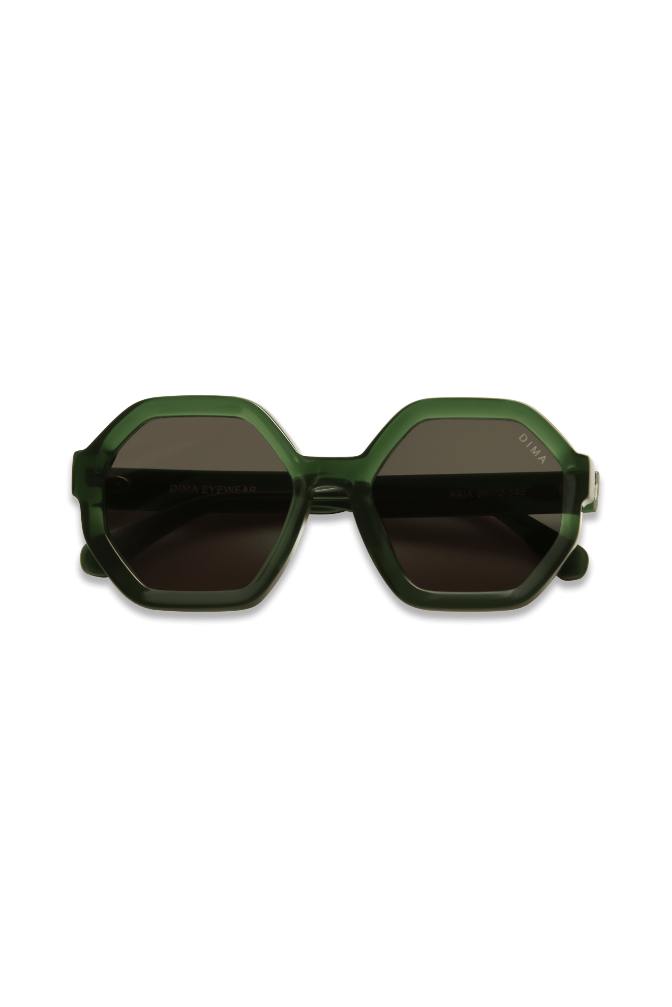 dima sunglass aria crystal green frame green lens 5