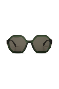 dima sunglass aria crystal green frame green lens 1