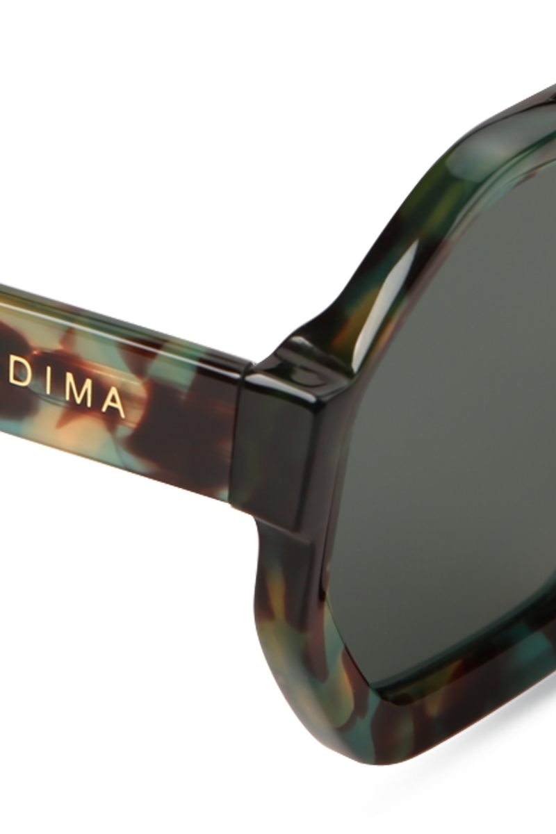 dima sunglass aria green tortoise frame g15 lens 4