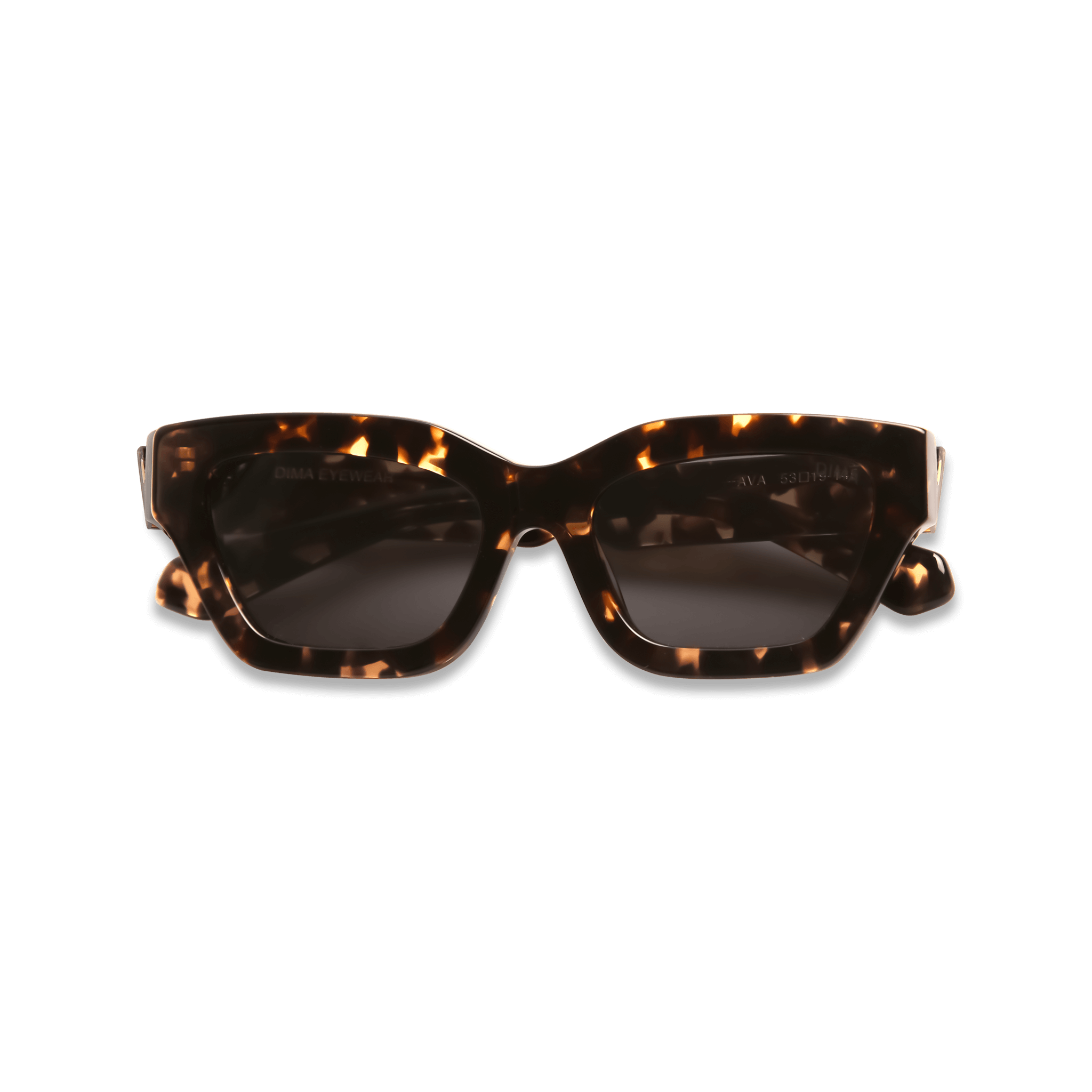 dima sunglass ava blonde tortoise frame grey lens 2