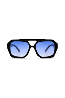 dima sunglass beth black frame blue gradient lens 1