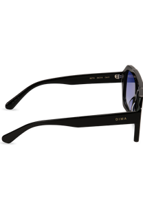 dima sunglass beth black frame blue gradient lens 3