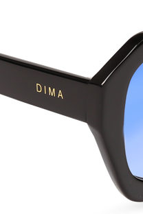 dima sunglass beth black frame blue gradient lens 4