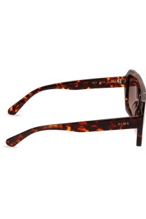 dima sunglass beth havana frame brown gradient lens 3
