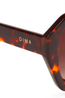 dima sunglass beth havana frame brown gradient lens 4