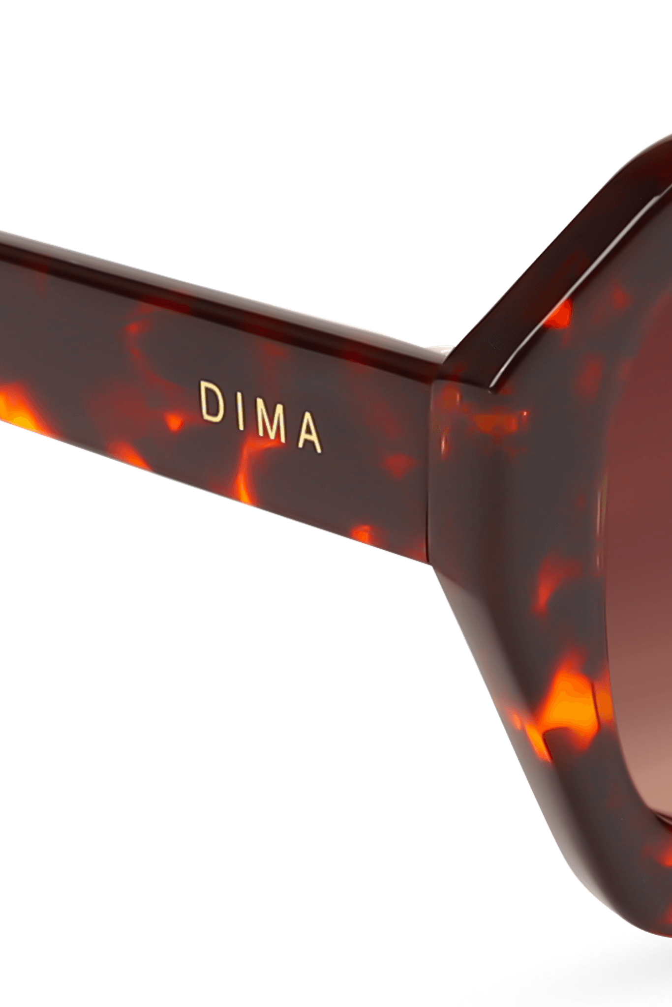 dima sunglass beth havana frame brown gradient lens 4