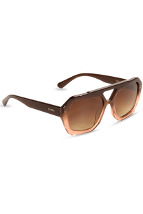 dima sunglass beth milky brown gradient frame brown gradient lens 2