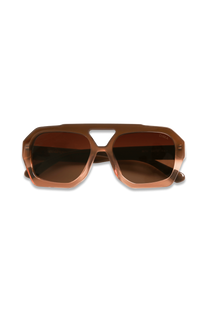 dima sunglass beth milky brown gradient frame brown gradient lens 5