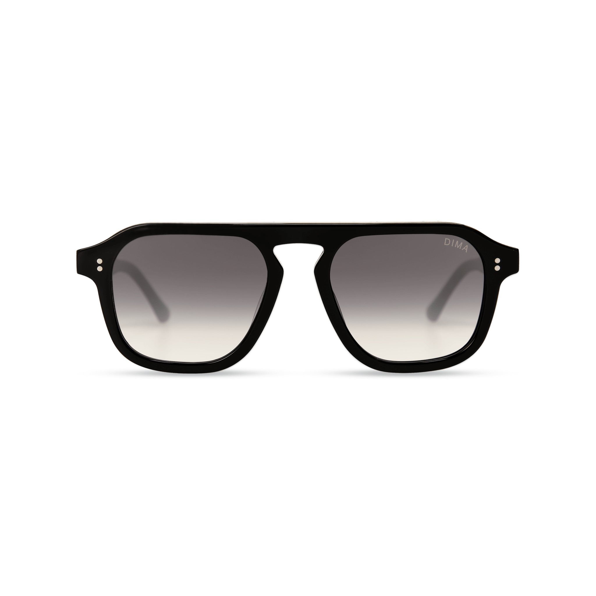 dima sunglass cameo black frame grey gradient lens 2