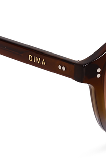 dima sunglass cameo brown grey gradient frame brown gradient lens 5