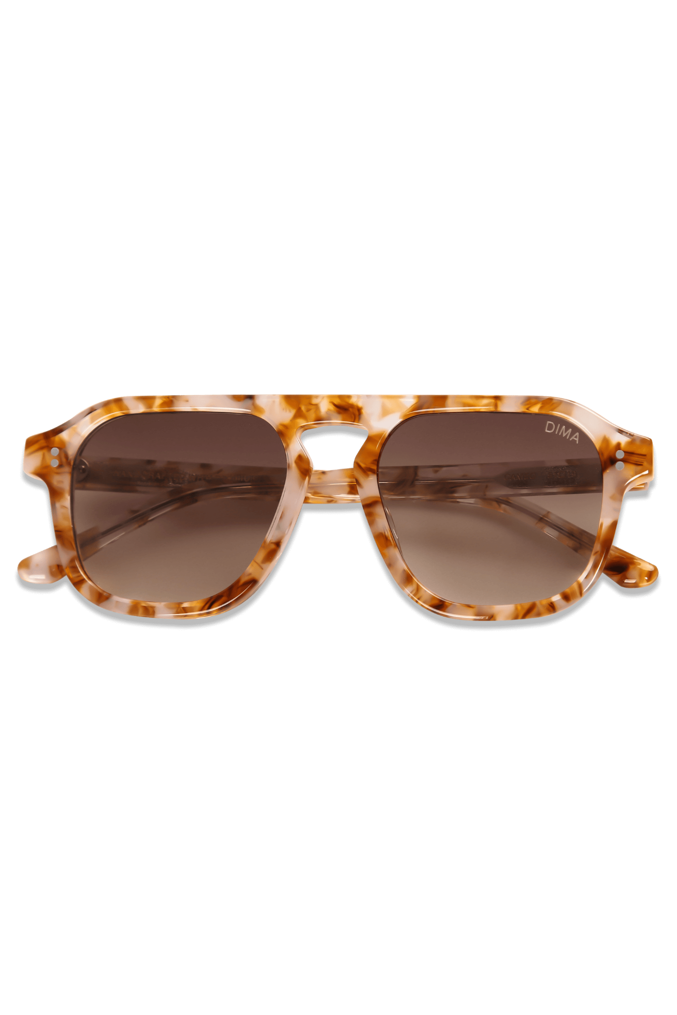 dima sunglass cameo brown pearl frame brown gradient lens 1