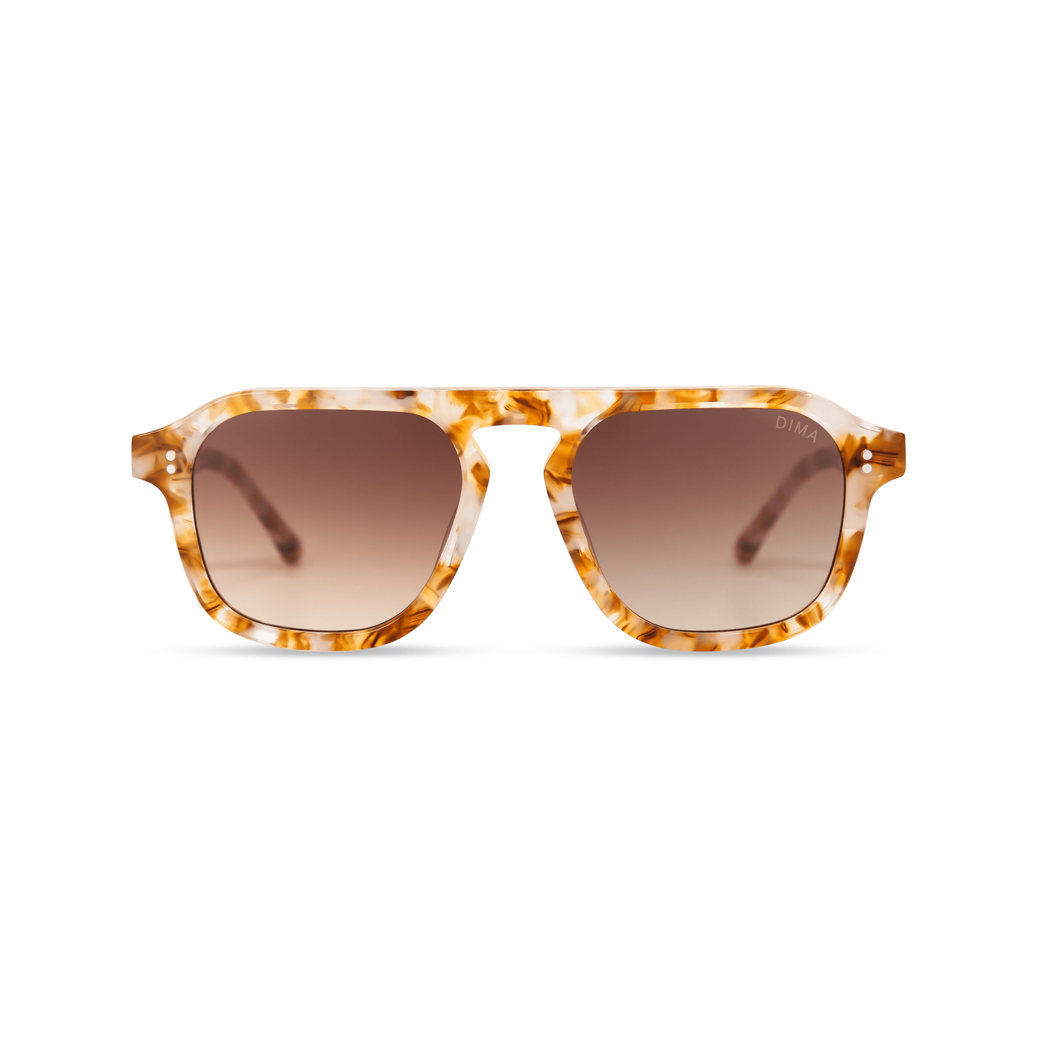 dima sunglass cameo brown pearl frame brown gradient lens 2