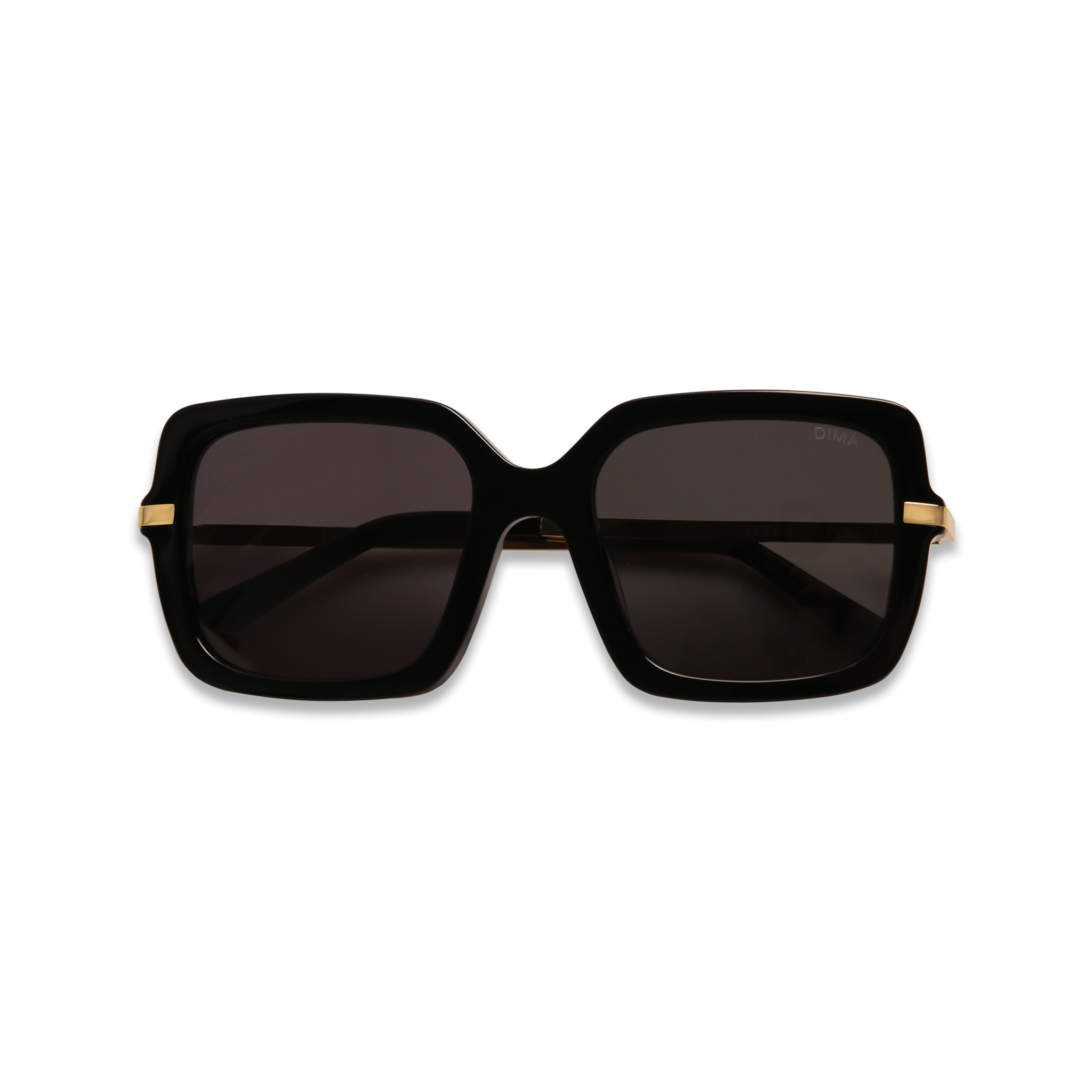 dima sunglass deena black frame grey lens 5