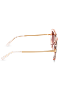 dima sunglass deena crystal pink frame red gradient lens 3