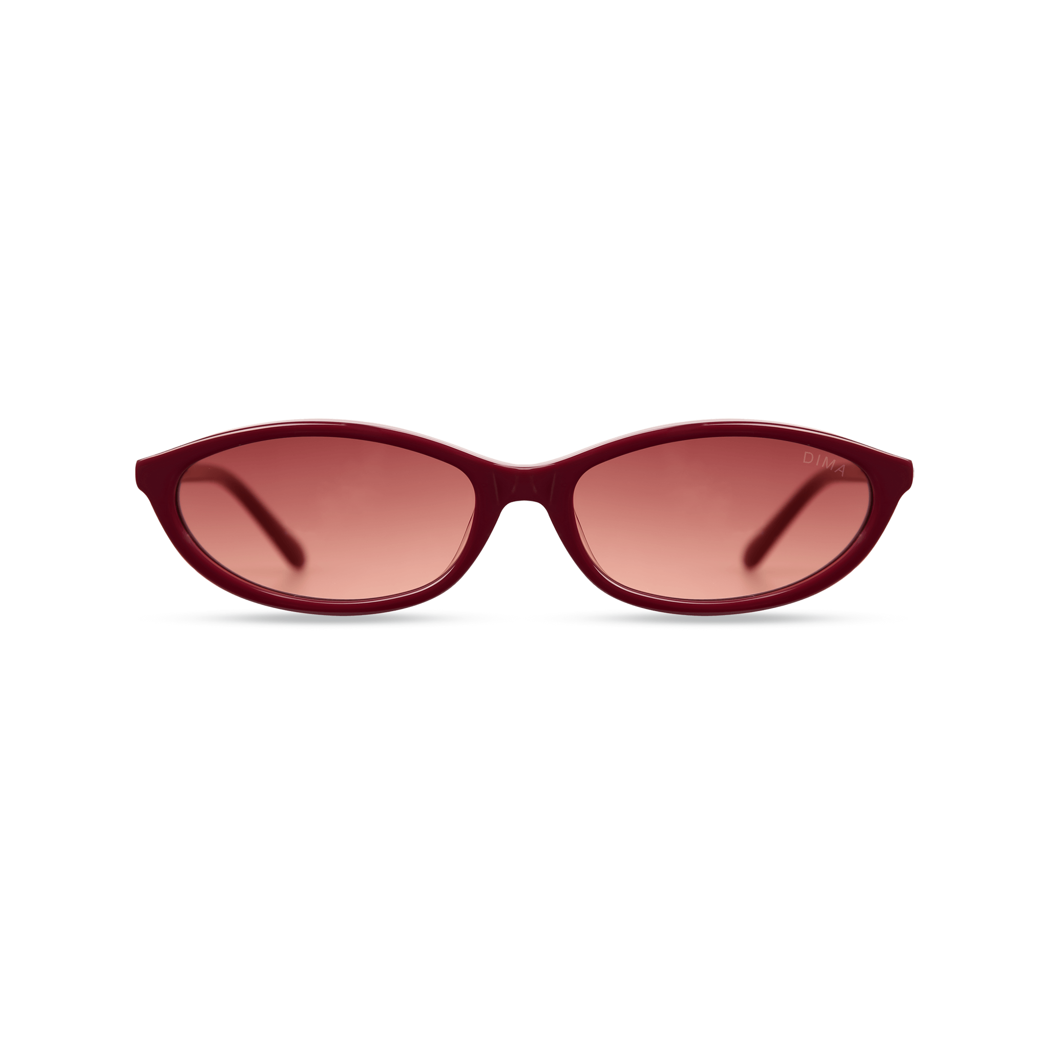 dima sunglass dina burgundy frame wine Gradient Lens 1